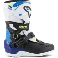 Alpinestars Stivali Tech 3S Bambino White Black Enamel Blue
