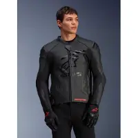Alpinestars Giacca In Pelle GP Plus R V4 Airflow Black Black, Taglia: 50