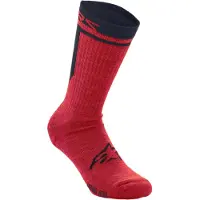 Alpinestars Calzini Merino 24 Red Black