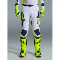 Alpinestars Pantaloni Racer Air Riway 2026 Light Gray Yellow Fluo Blue, Taglia: 28