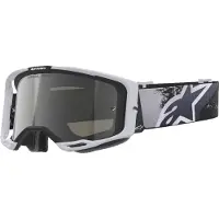 Alpinestars Maschere Vision 8 Lahnd Iron Camo Mirror Silver, Taglia: One Size