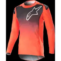 Alpinestars Maglia Supertech Risen 2023 Hot Orange Black, Taglia: XXL