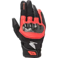 Alpinestars Guanti Honda SMX Z Drystar Black Bright Red, Taglia: XL