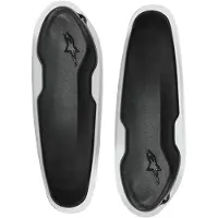 Alpinestars Toe Slider White Black, Taglia: One Size