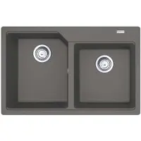 Franke Urban - Lavello Fragranite UBG 620-78, 780x500 mm, pietra grigia 114.0700.119