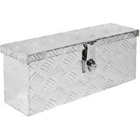 Trucky Cassa Box Cassapanca Alluminio degli Attrezzi Utensile Transportino D015
