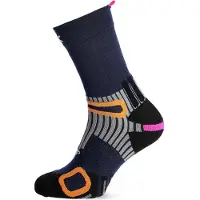 X-socks Hike Anatomix Merino Crew Calze da trekking (45-47, blu)