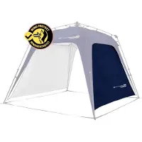 Markenlos Pannello laterale per gazebo pop-up - parete laterale per tenda da campeggio e da festa - 225 x 155 x 132,5 cm - adatto per gazebo da interno e da esterno - grigio mimetico