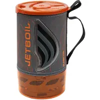Jetboil - Fornello ottimizzato per un riscaldamento rapido - Flash 1L + Windguard Kit Ocean Topo - Grigio