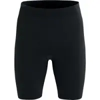 Compressport - Calzoncini da ciclismo a compressione super traspiranti - Run Under Control Short M Black per Uomo in Pelle - Taglia S - Nero