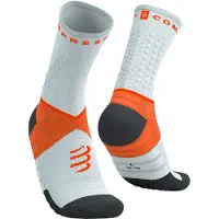Compressport Ultra Trail Socks V2.0 Calze da running (T4 - EU 45-48, grigio)