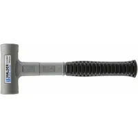 HALDER GreyCraft mazza morbida 60 mm mazza in nylon non rilegata Mazza in plastica
