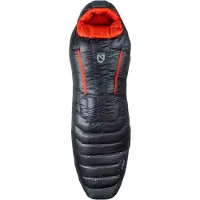 Nemo - Sacco a pelo 3 stagioni - Riff Mens 15 Goodnight Gray per Uomo in Pelle - Taglia Lungo - Grigio