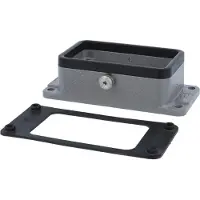 Harting Han 10B Custodia aggiuntiva per 1 staffa centrale Grado di protezione IP65 - 1 pezzo