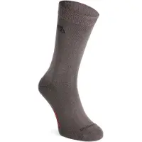 Craghoppers Nosilife Travel Twin Pack Socks Calze da trekking (36-38, grigio)