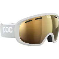 POC - Masque de ski - Fovea Clarity POW JJ Mineral Grey/Partly Sunny Orange - Grigio