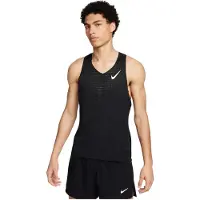 Nike Dri-Fit ADV Aeroswift Singlet Maglia da corsa Uomo (M, nero)