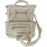Desigual , Zaino Voyager M multiposizione, Poliammide, Bianco, U