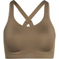 Adidas Women's Optime Workout High Support Bra Reggiseno sportivo Donna (S - Cup: A-B, marrone)
