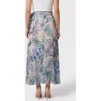 Guess Marciano GUESS Eco New Romana Skirt Fiji Palm Print Taglia: L | Maxi gonne Outlet | Donna