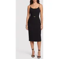 Guess Marciano GUESS Ella Shoulder Strap Jet Black A996 Taglia: 36 | Abiti Midi Outlet | Donna | Nero