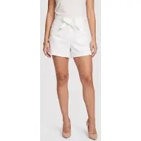 Guess Marciano GUESS Eco New Valentina Short Luminous White Taglia: XS | Pantaloncini Outlet | Donna | Bianco