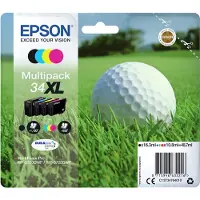 Epson Cartuccia stampante 34XL (C13T34764010) - 4 colori Alta capacità Multipack