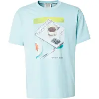 Scotch & Soda Graphic Tee Canal Blue Taglia: XL | T-shirt stampate Outlet | Uomo | Blu