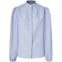 Pepe Jeans per donna. PL3051304 camicetta blu Margot (S), Casual, Poliestere, Manica lunga