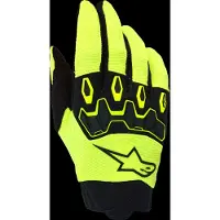 Alpinestars Guanti Full Bore V2 Yellow Fluo Black