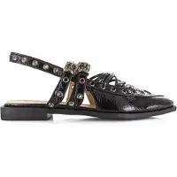 Steve madden Galanti Flat Shoes Black Patent Taglia: 41 | Infradito Outlet | Donna | Nero