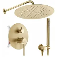 REA Set Doccia Incasso Js-7029Bg Brush Gold