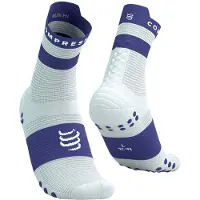 Compressport Pro Racing Socks V4.0 Run High Calze da running (T4 - EU 45-48, grigio)