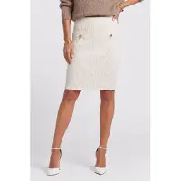 Guess Marciano GUESS Hermione Pencil Skir Macadamia Taglia: S | Minigonne Outlet | Donna
