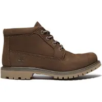 Timberland Nellie Mid Lace Up Chukka Boot Dark Brown Nubuck Taglia: 38.5 | Stivali Outlet | Donna | Marrone