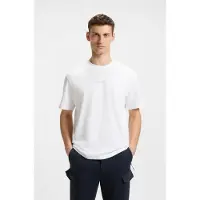 BOSS per uomo. 50519368 Maglietta casual bianca (XL), Bianco, Cotone, Manica corta