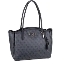 GUESS Borsa a mano 'LINDSEY' antracite / nero