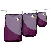 Ticket To The Moon Travel Cube Set Sacca (One Size, lilla)