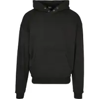 Urban Classics Snap Hoody Black Taglia: L | Felpe con cappuccio Outlet | Uomo | Nero