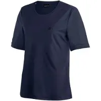 Maier Sports Women's Waltraud H/S Maglia funzionale Donna (50, blu)
