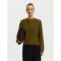 Selected Cardigan Donne Marrone XL