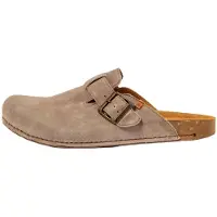 El naturalista unisex. 257961220005_020 Zoccoli in pelle N5796 Balance grigio (36), 1 a 3 cm, Fibbia, Casual