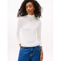 Tommy Hilfiger Maglietta 'Essential' bianco lana