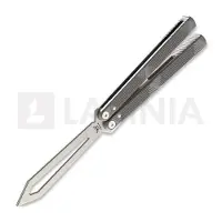 Flytanium Coltello a farfalla per allenamento Zenith Trainer 2.0 - Gunmetal Gray / Stonewash