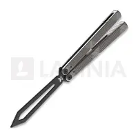 Flytanium Coltello a farfalla per allenamento Zenith Trainer 2.0 - Gunmetal Gray / Black