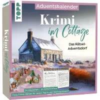 Sonstige Verlage Il crimine nel cottage - Il villaggio di Natale a puzzle - Calendario dell'Avvento