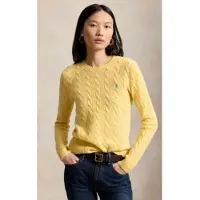 Ralph Lauren per donna. 211971865007 Maglione giallo in lana e cashmere (XS), Casual, Manica lunga