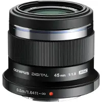 Olympus MFT 45mm f/1.8 nero M.Zuiko Digital