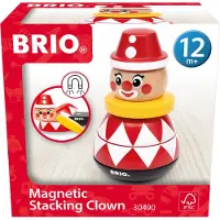 BRIO Giocattolo Clown Magnetico Impilabile (30490)