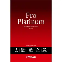 Canon Carta Fotografica Pro Platinum Pt-101 A4 20 Fogli 300gr